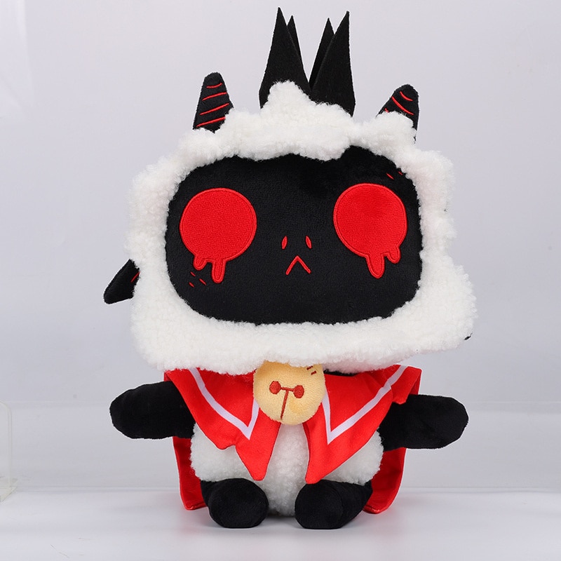 Home 9 - Cult Of The Lamb Plush 1 4pcs Cult Of The Lamb Plush Kawaii Game Anime Plush Cute Black Lamb Sheep Plushies - Cult Of The Lamb Plush