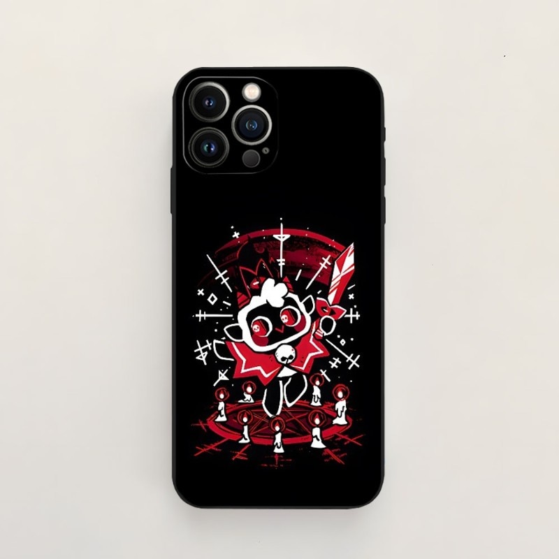 Game Cult Of The Lamb Phone Case For Iphone 14 Pro 13 Mini 11 12 - Cult Of The Lamb Plush